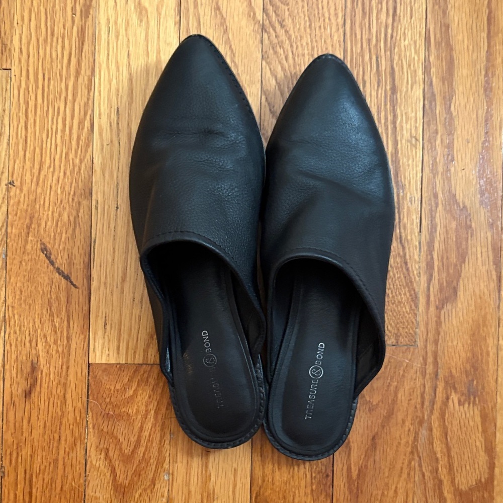 Treasure & Bond Black Mules